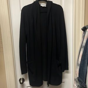 Zella XL drapery hooded sweater cardigan